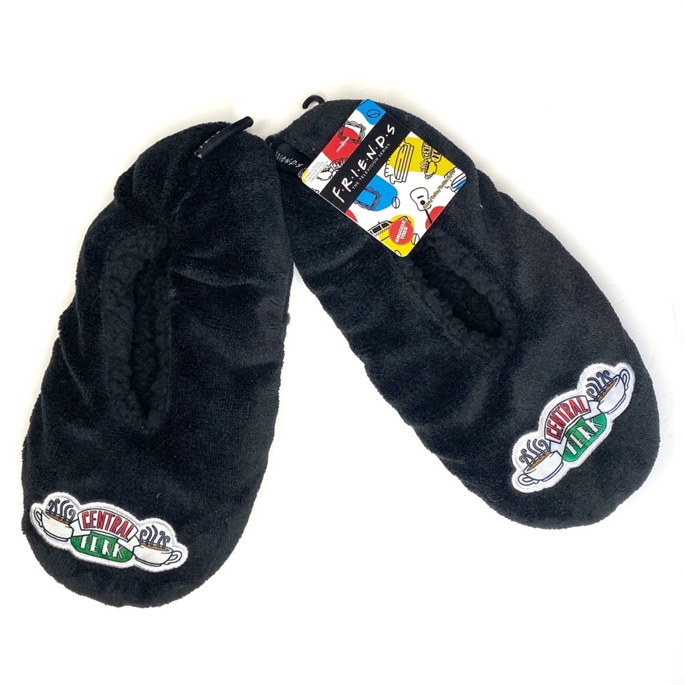 Friends TV show / SnuggleToes plush slippers socks